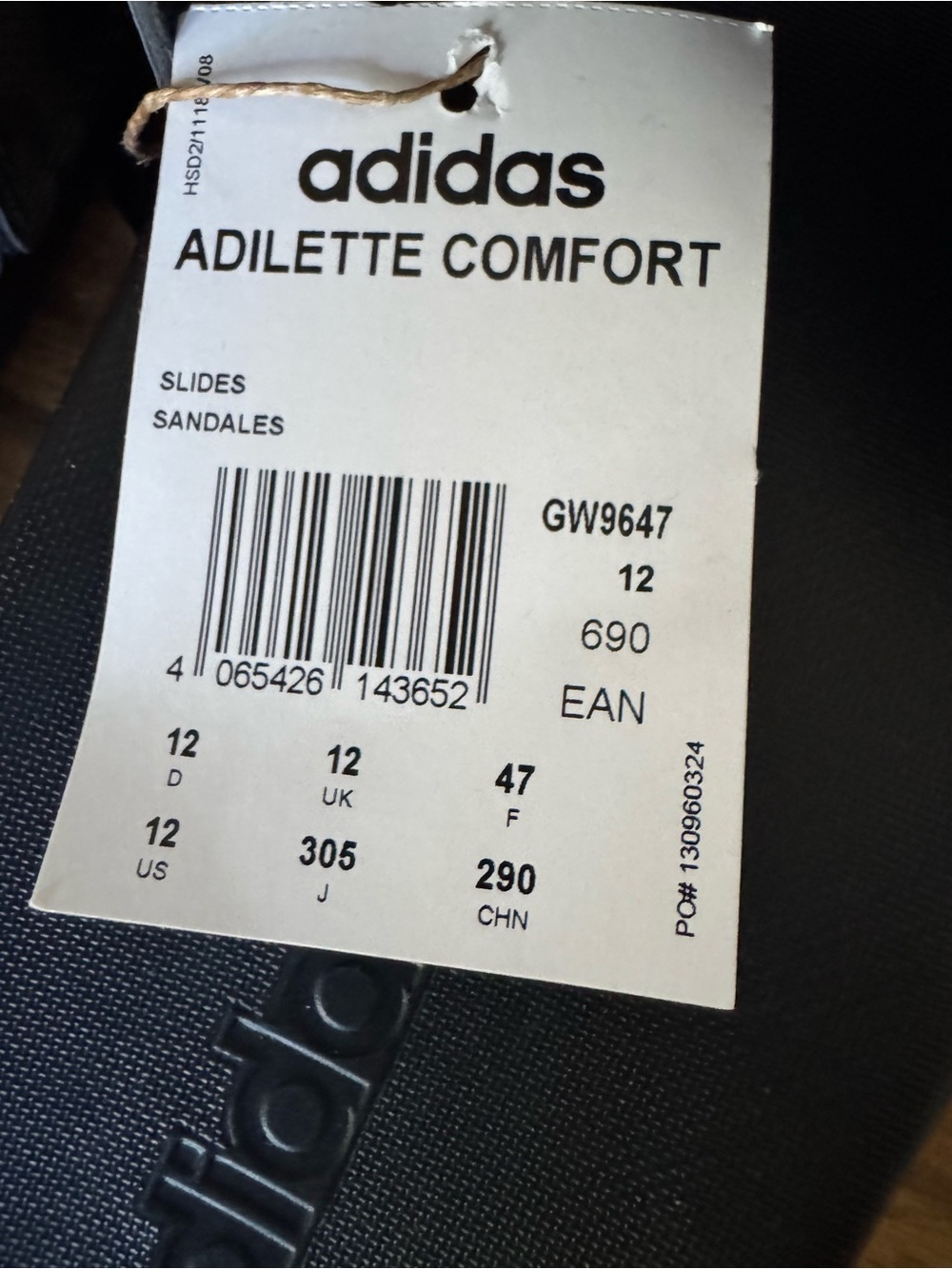 NWT Adidas Adilette Comfort Slides Camo - Picture 5 of 6